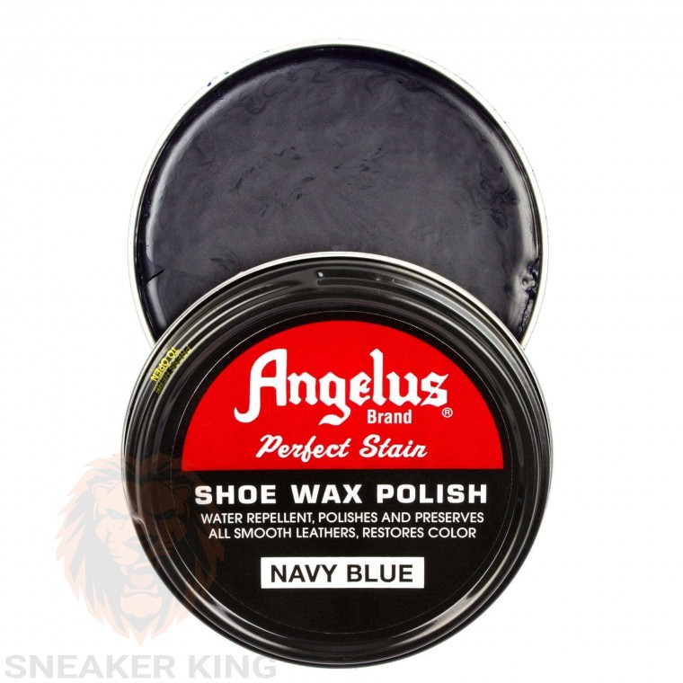Віск для шкіри Angelus shoe wax Navy Blue (військово-морський синій) made in USA